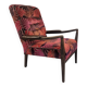Mid-Century Armchair With Outswept Arms