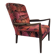 Mid-Century Armchair With Outswept Arms