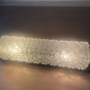 Vintage Erco glass and Bakelite wall light