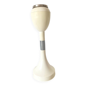Designer ashtray on stand, space age, Italy 70s