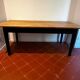 Table de ferme en chêne
