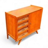 Vintage rattan sideboard