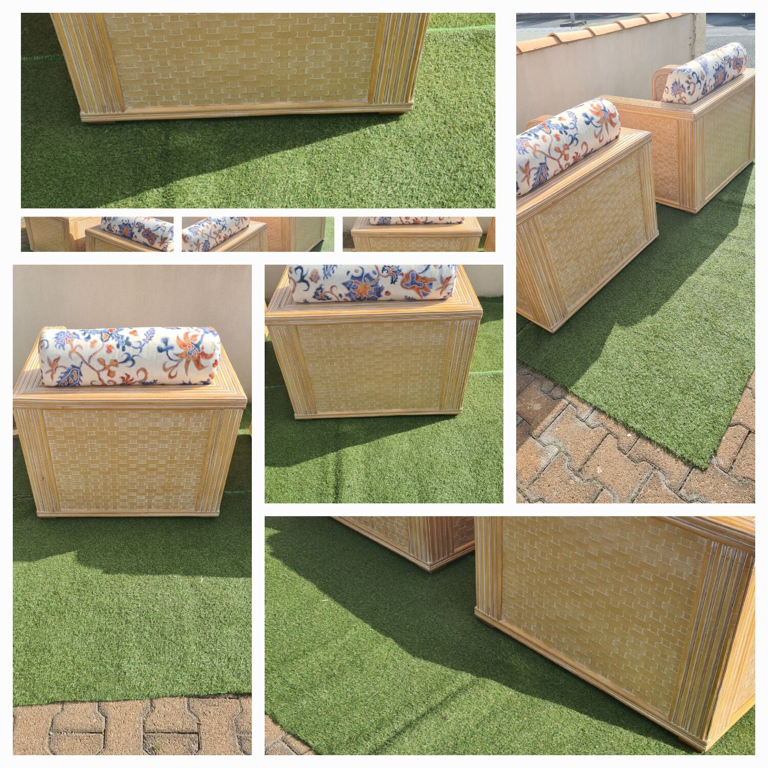 Design rattan club chairs