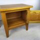 Vintage oak bedside tables