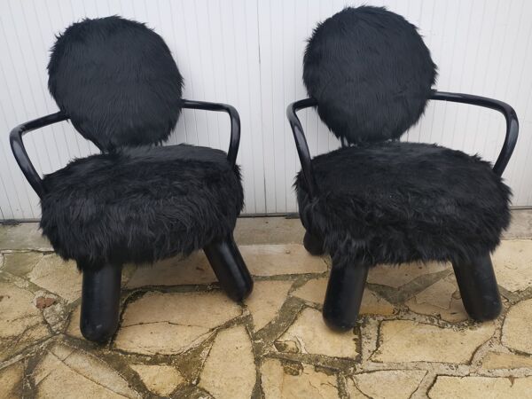 Paire de fauteuils Olivier Schrijver