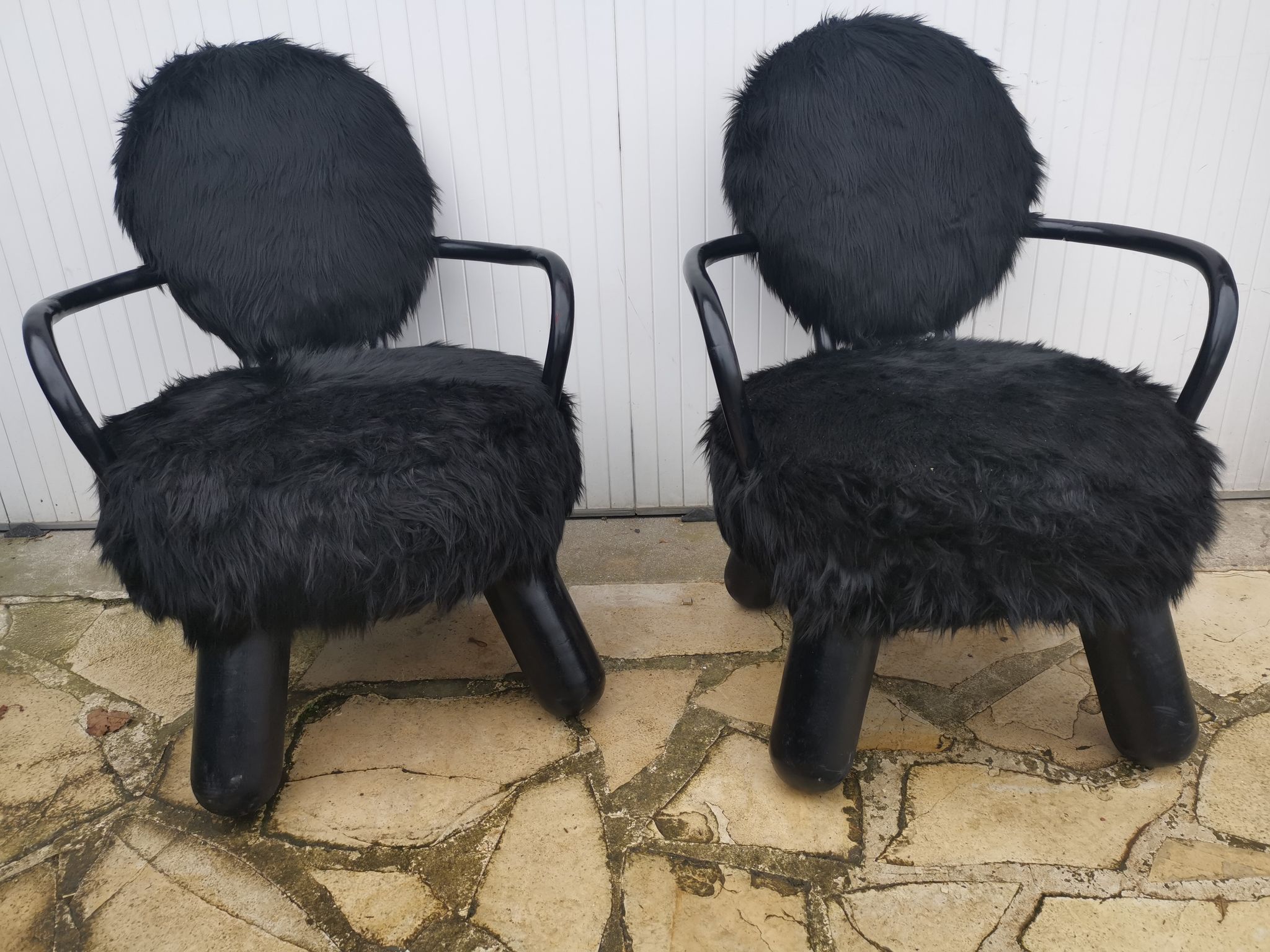 Paire de fauteuils Olivier Schrijver