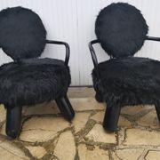 Paire de fauteuils Olivier Schrijver