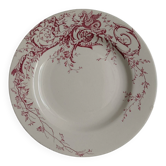 Joinville decorative plate KG Lunéville rose