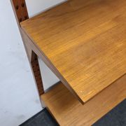 Système de mur en teck vintage par Poul Cadovious