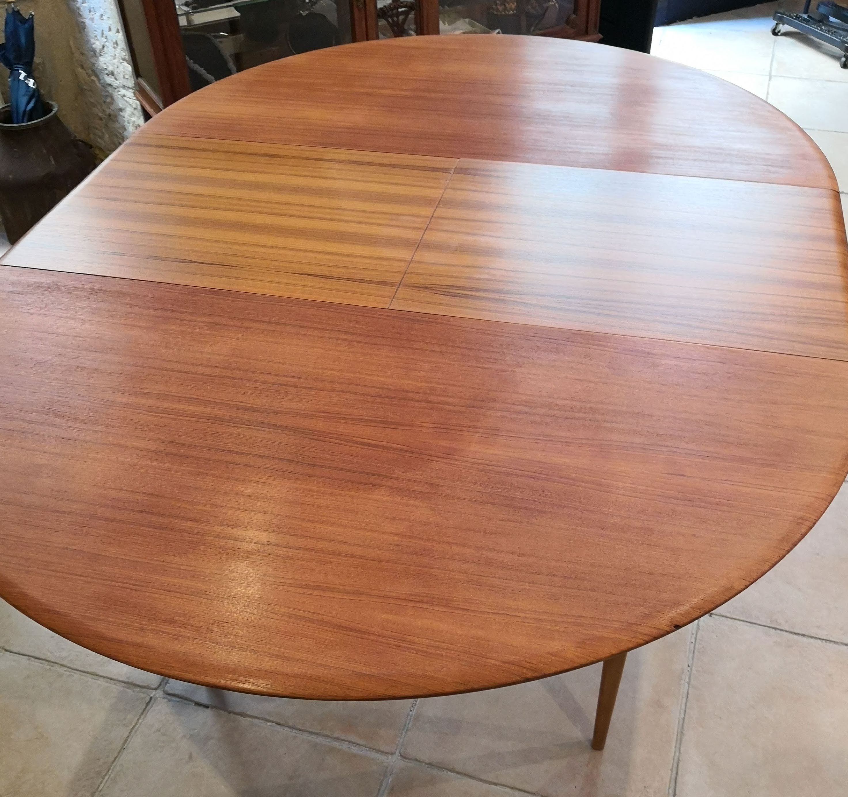 Scandinavian LB teak dining table 1960