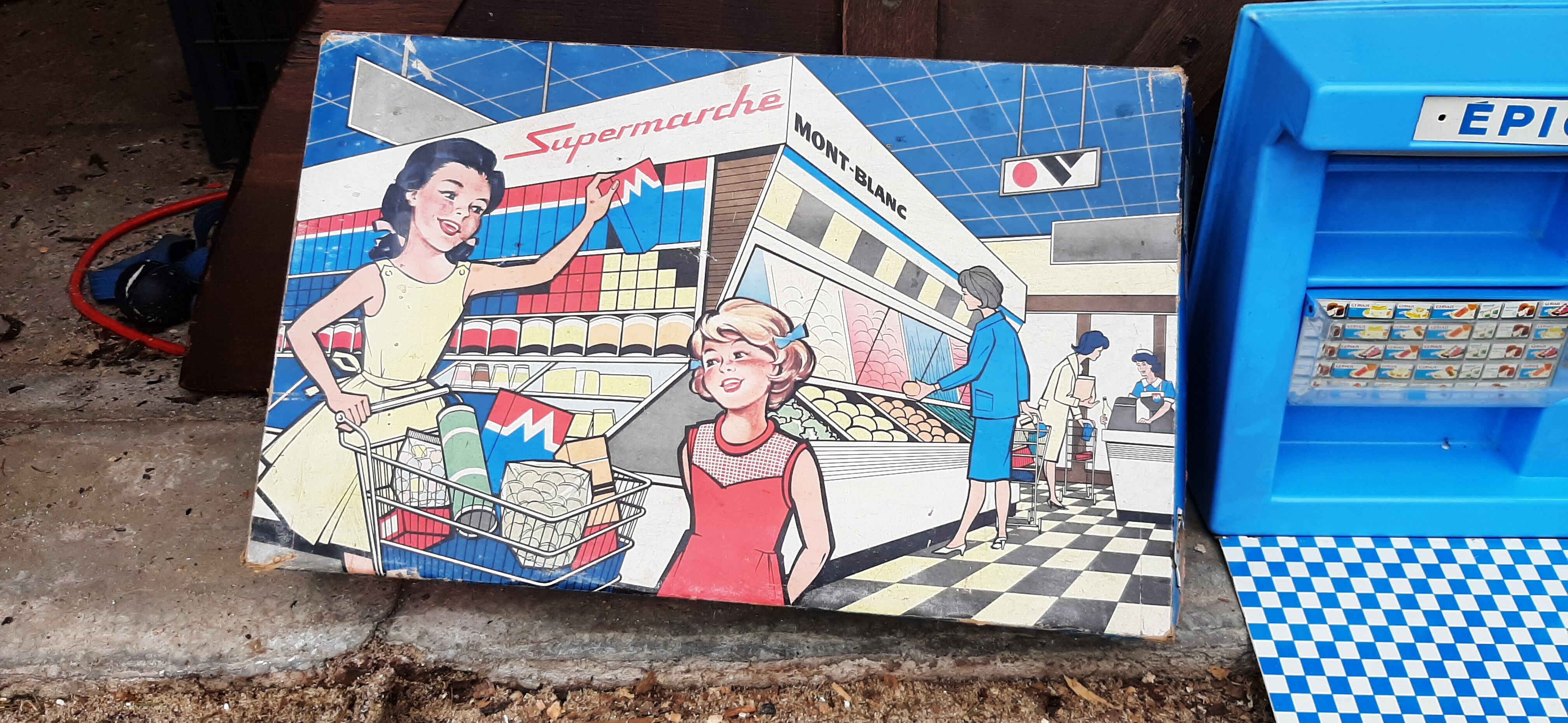 Epicerie pour enfant en metal