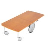 Convertible trolley table, designers Raul Barbieri and Giorgio Marianelli