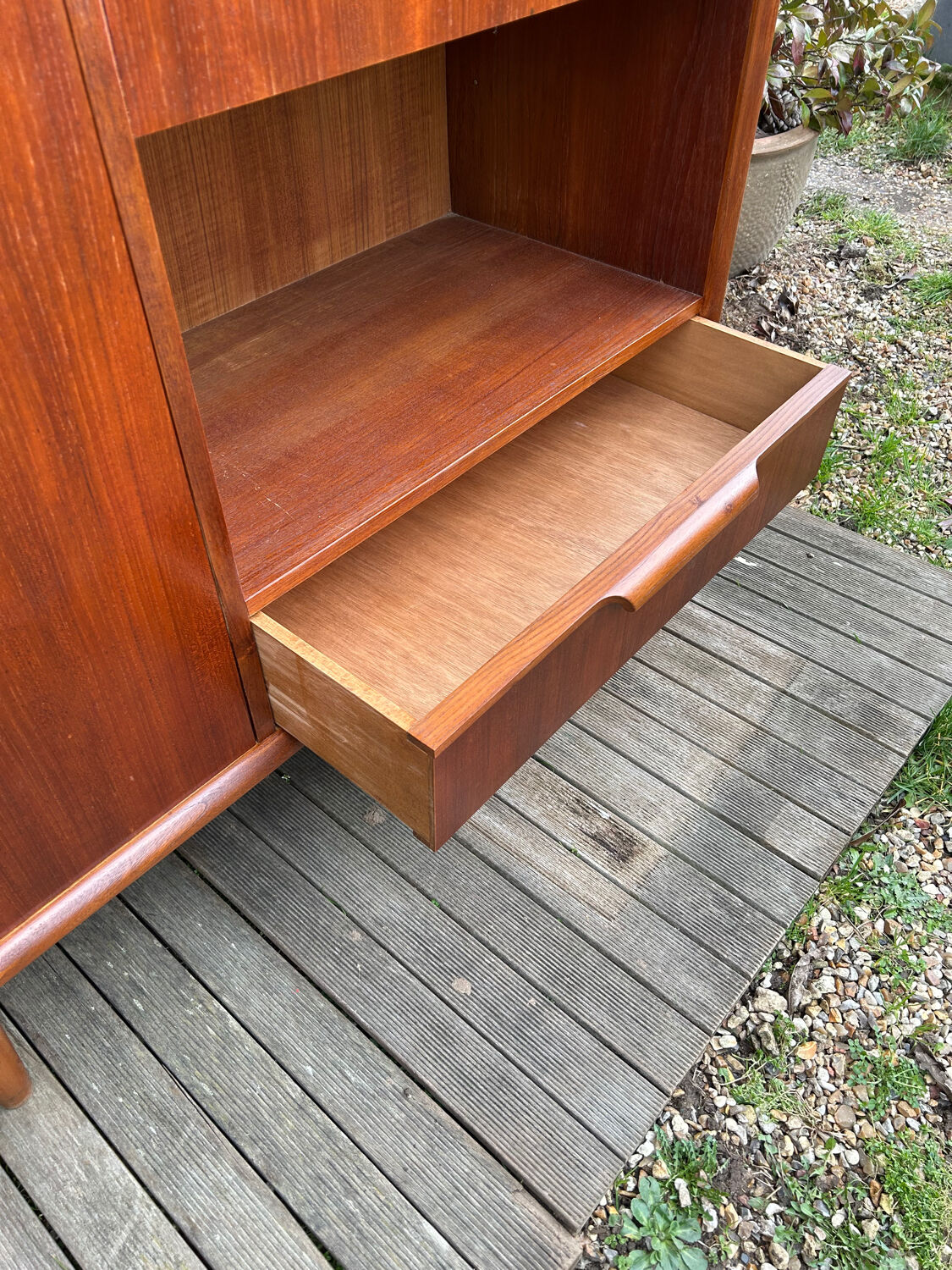 Vintage 1970s Scandinavian bar cabinet