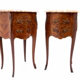 Paire de tables de chevet, France, vers 1920.