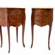 Pair of bedside tables, France, ca. 1920.