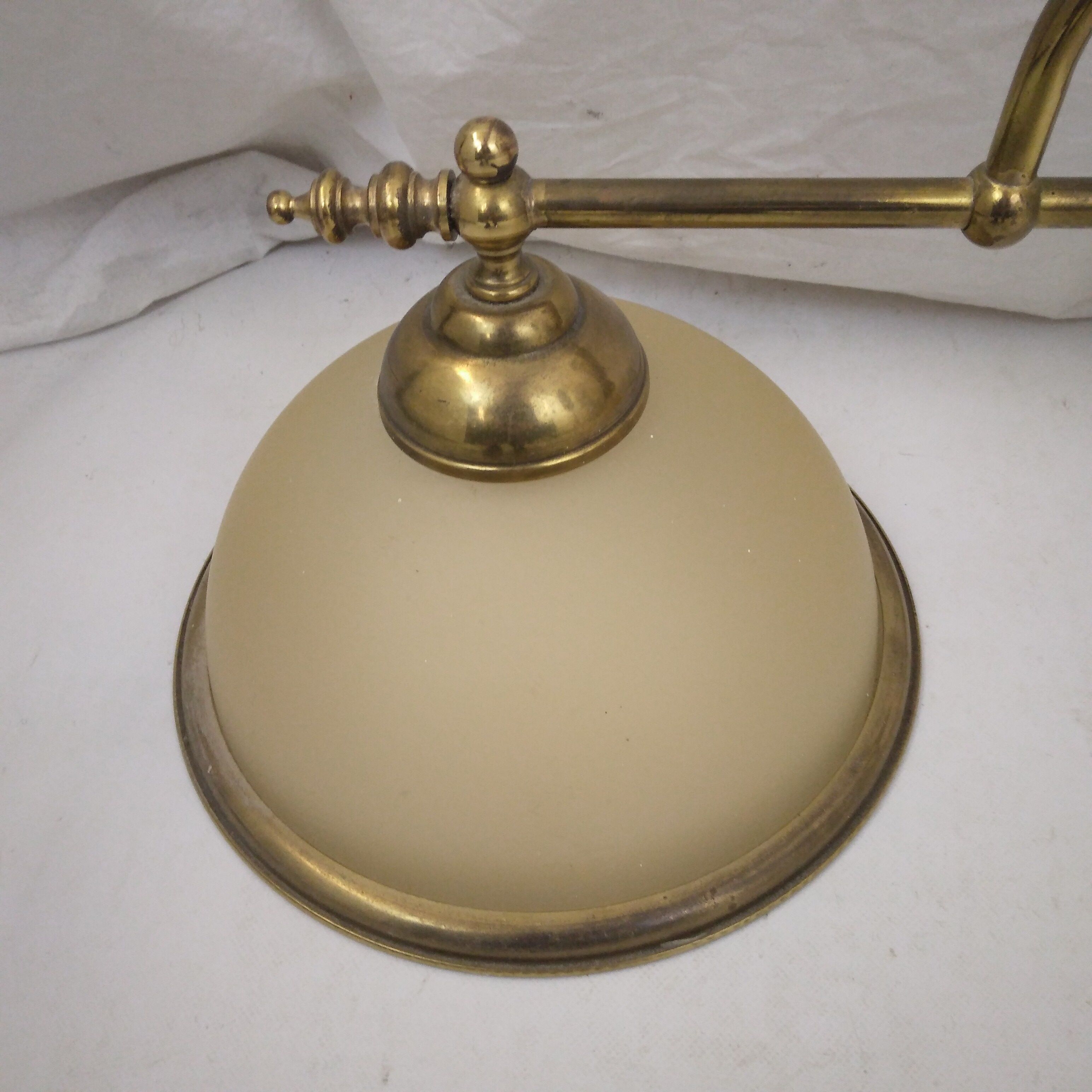 American Coop billiards style chandelier