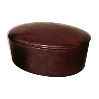 Boite en cuir