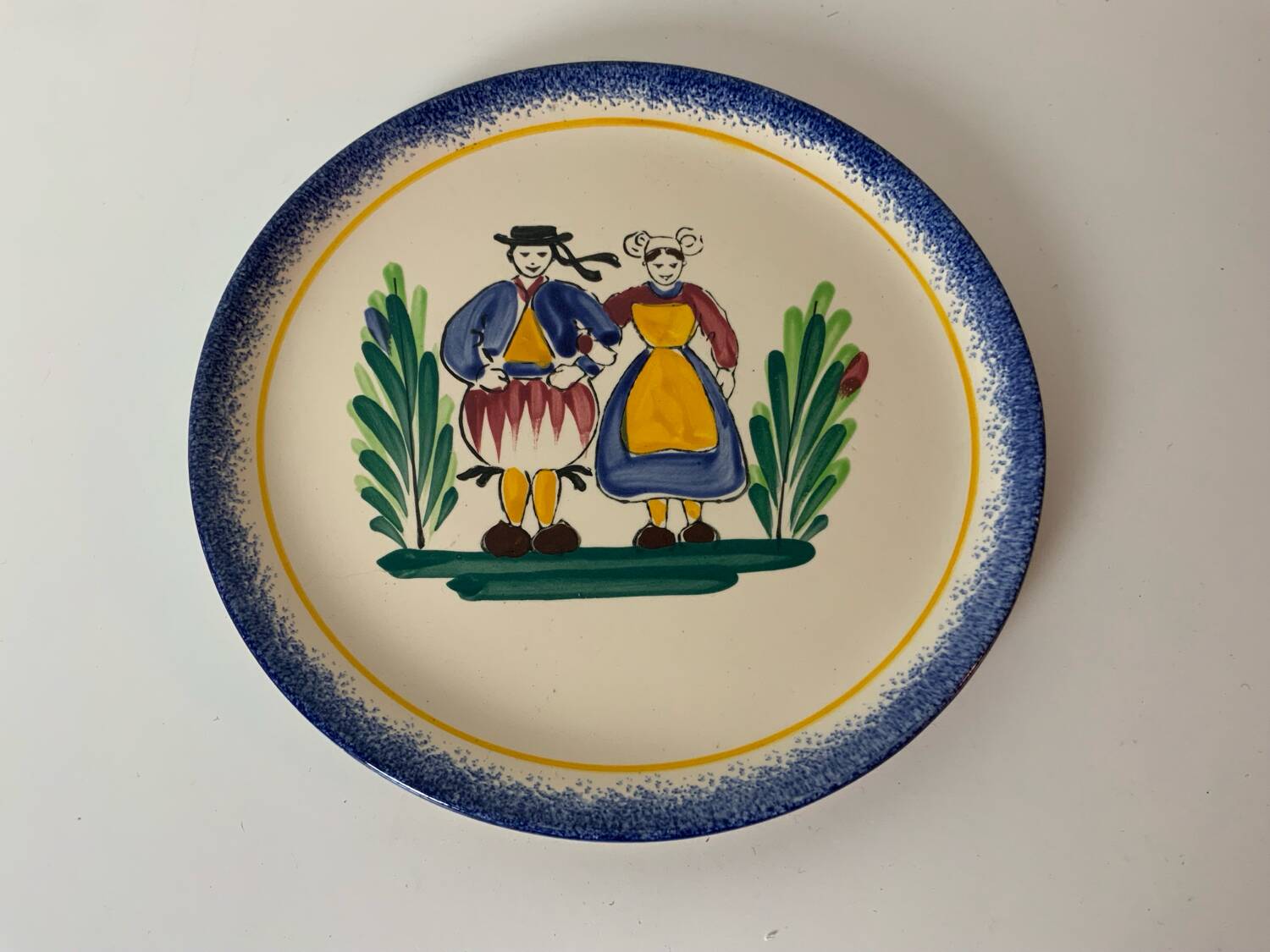 Breton dish or plate