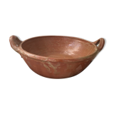 Jatte with Provencal handles in terracotta