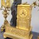 Commode sauteuse Louis XVI en marqueterie 19ème