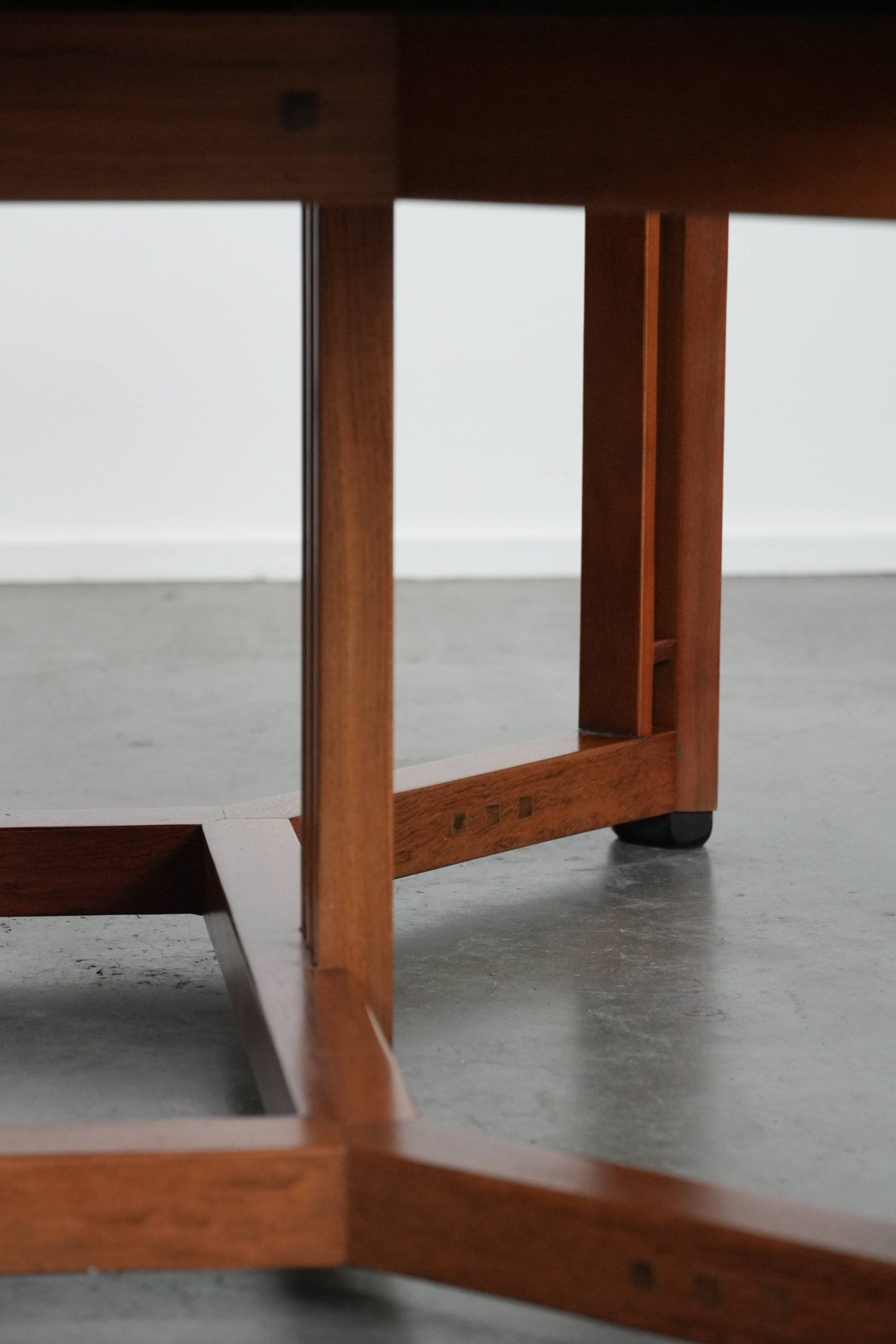 Beautiful and luxurious large square Art Deco design coffee table