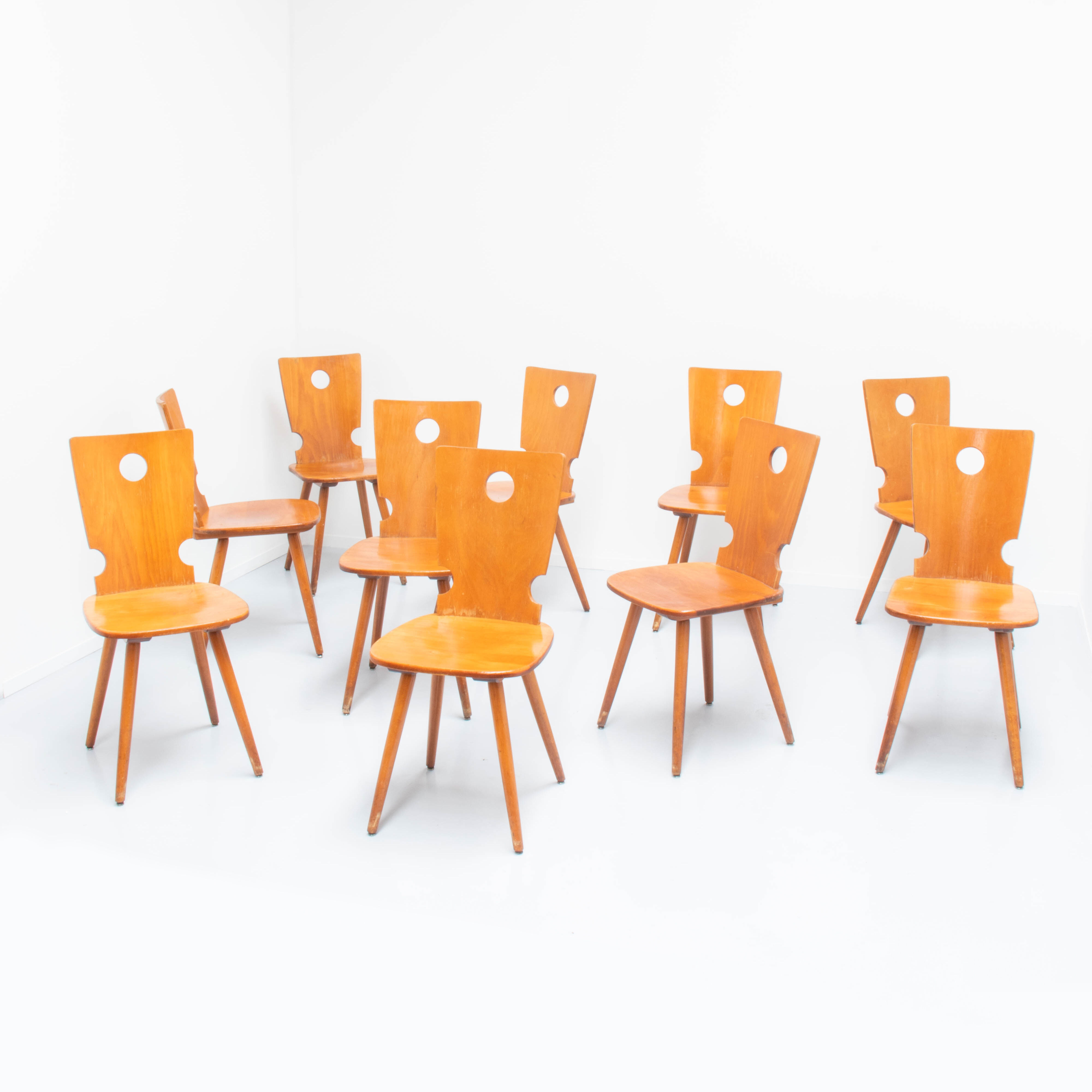 Vintage Brutalist Chair by Vervoort Tilburg