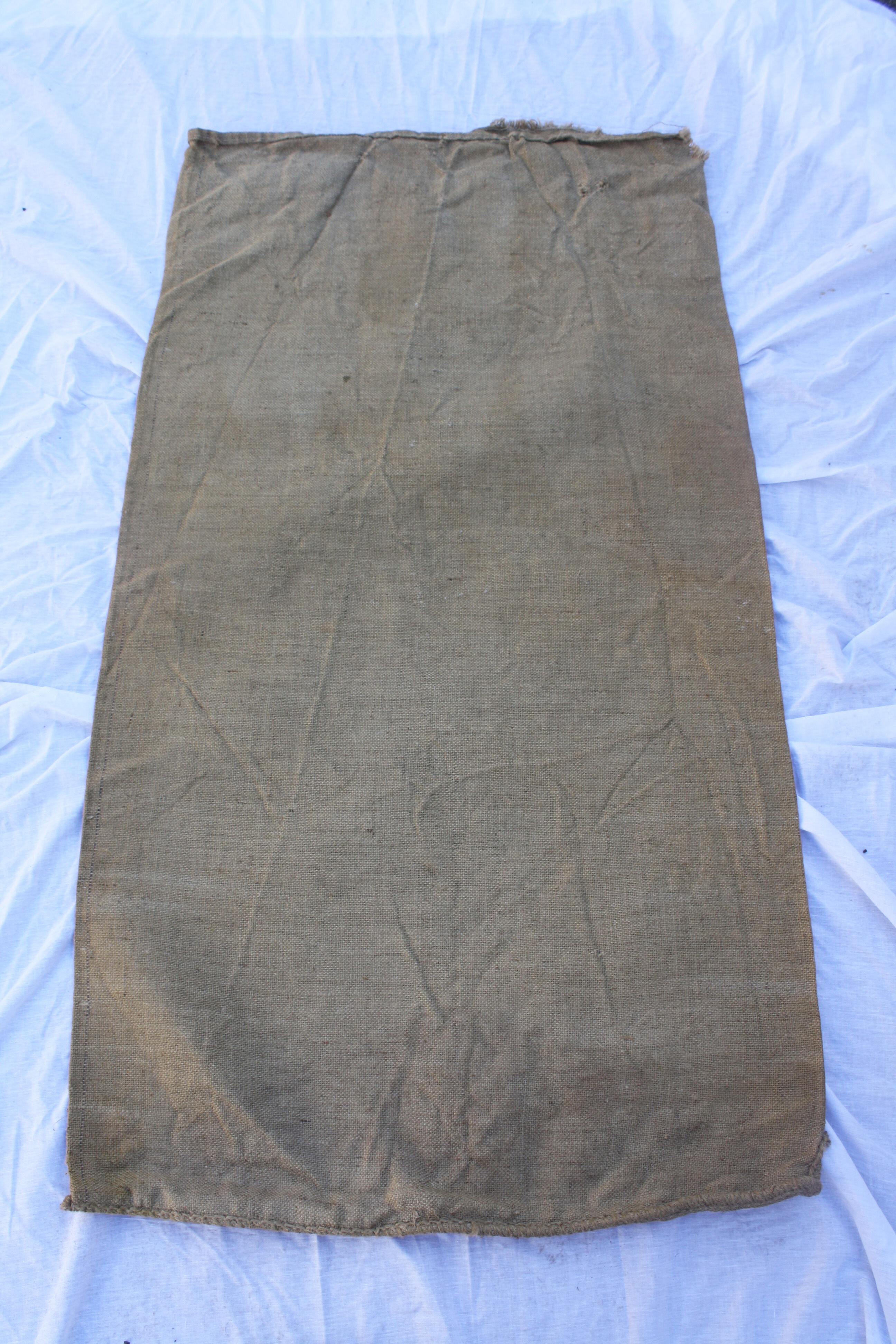 Bag burlap former Holy brothers