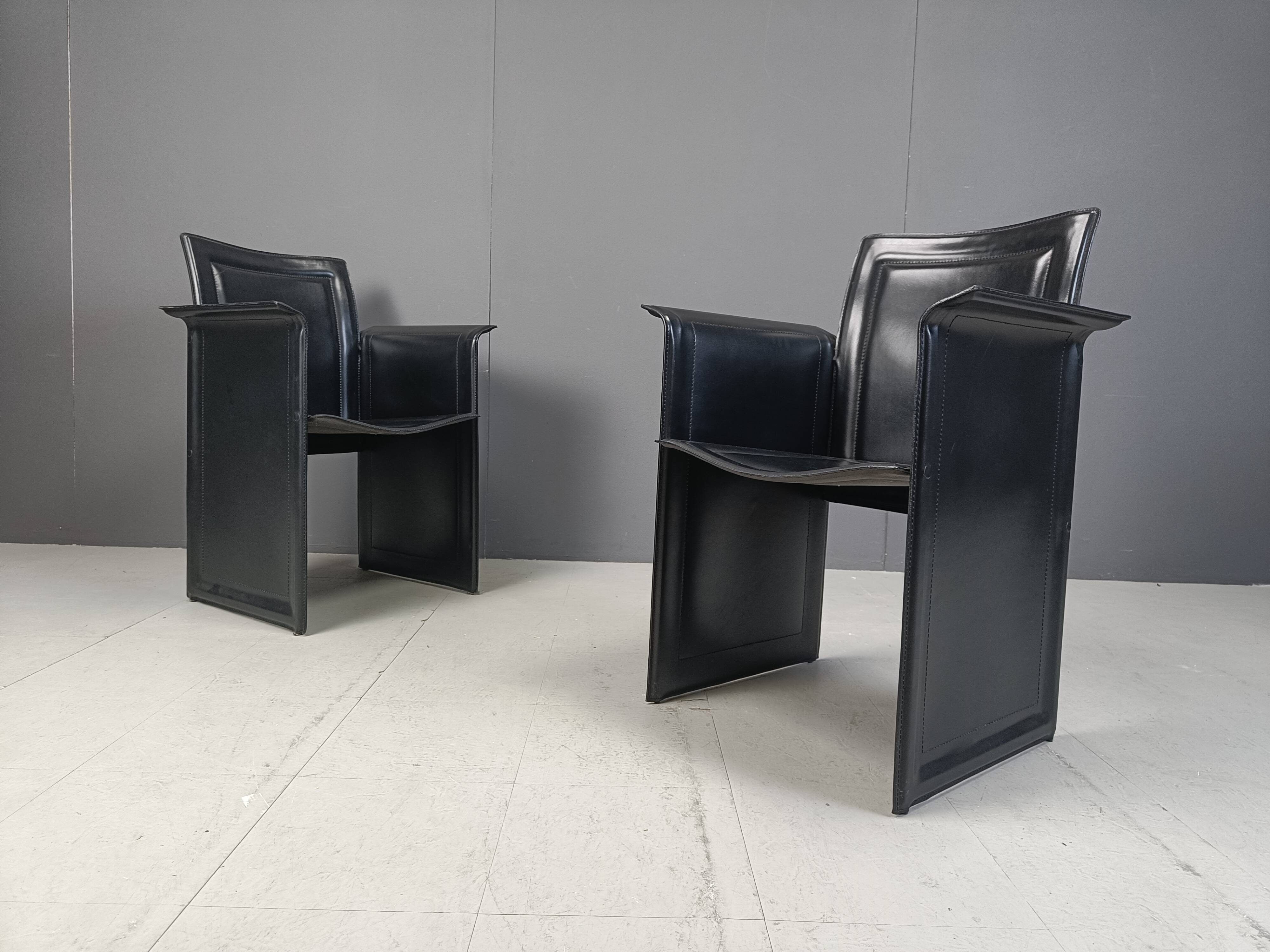 Vintage dining chairs by made in italy, 1970s - set of 8