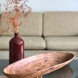 Exotic wood panière