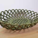 Braided ceramic basket