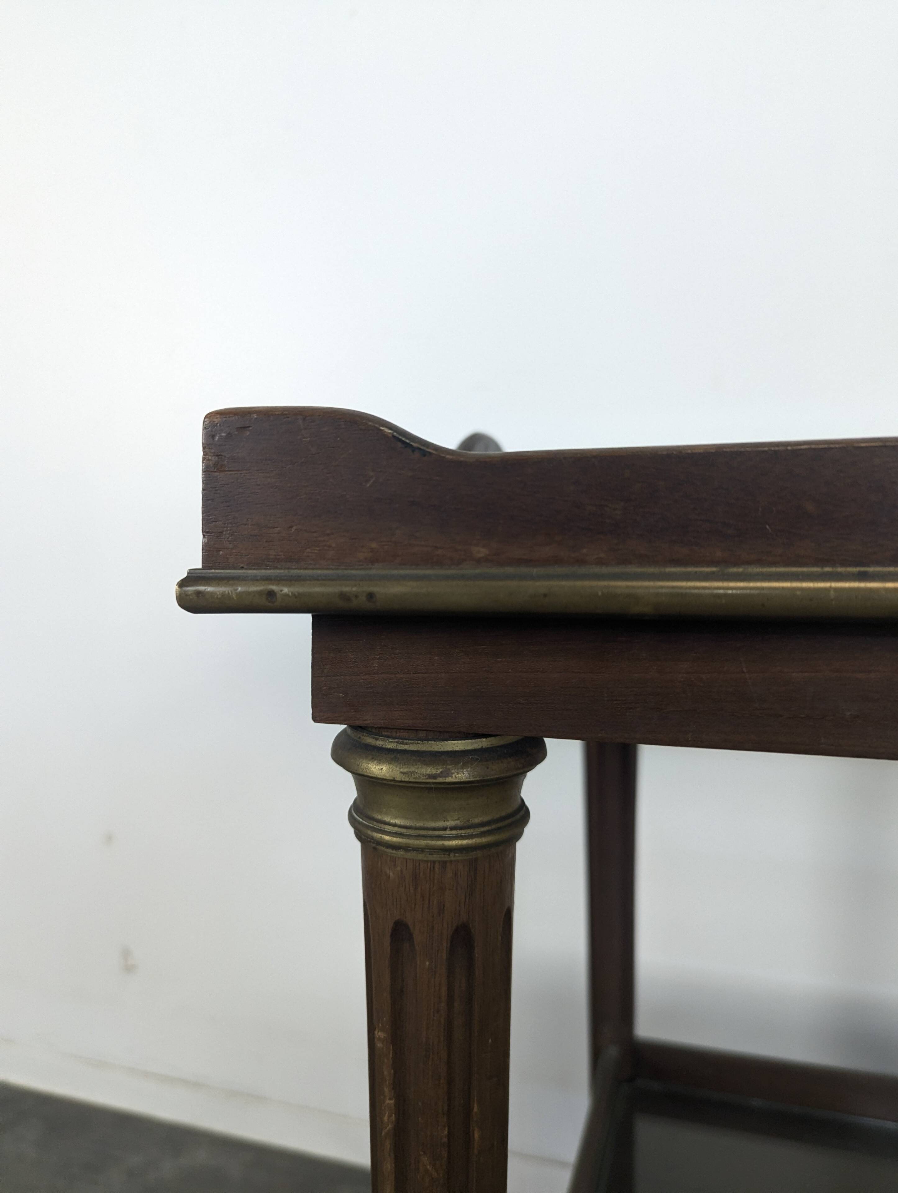 Serving table in Louis XVI style, late 19th century.