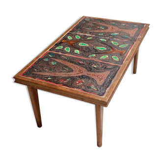 Ceramic coffee table 1970