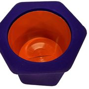 Vintage mushroom hocker or stool with storage compartment Netherlands 70's