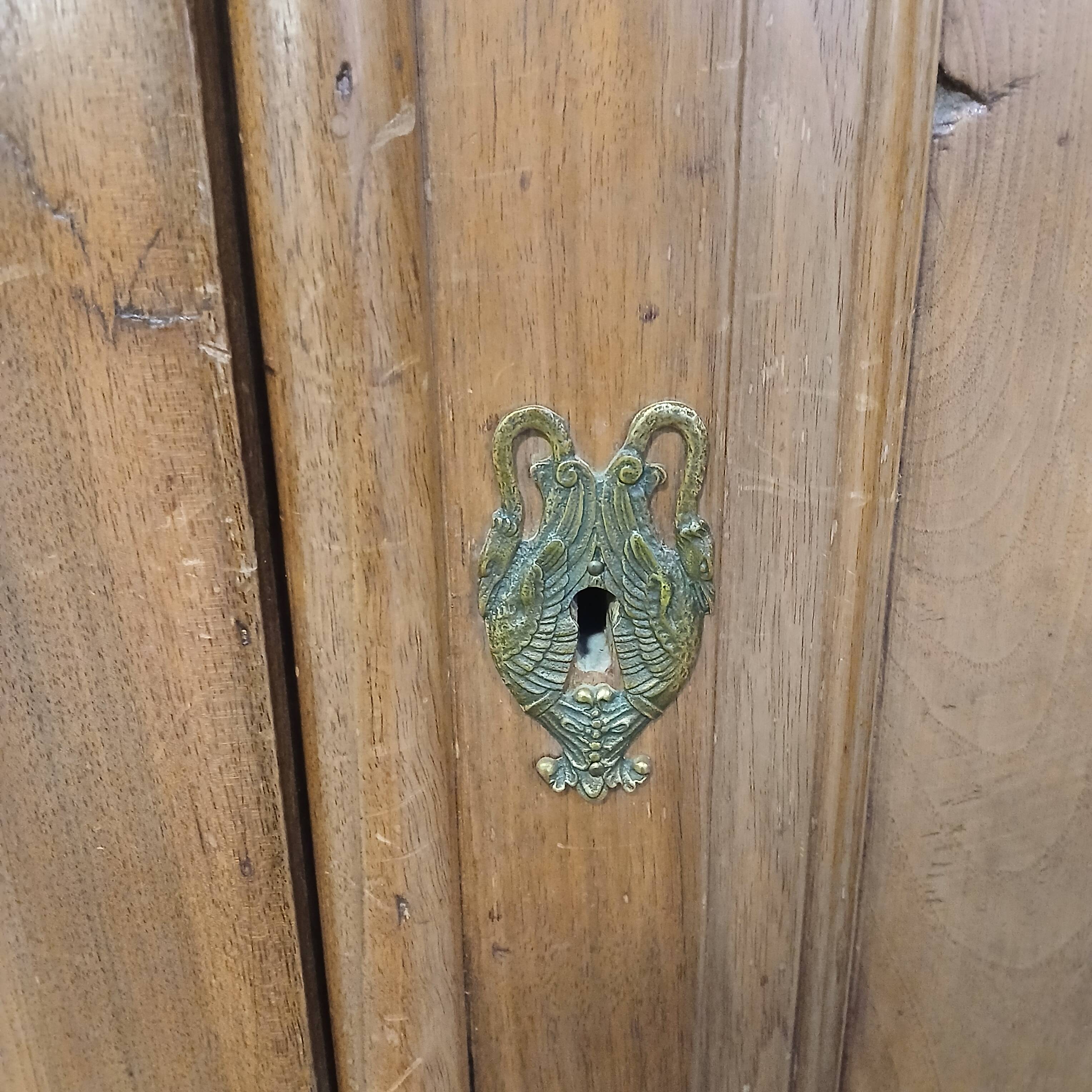 Pear wood sideboard, 4 doors