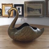 Brass empty pocket swan