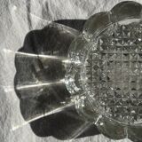 Small glass ashtray in the shape of a flower France Reims Brand MO