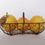 Two metal baskets
