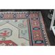 1970s Vintage Turkish Handmade Wool & Cotton Pink Area Rug 175x265