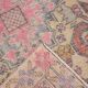 4x8 Rug For Guest Room Red & Pink Vintage Rug, 124x230Cm SK 3780