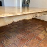 Cherry dining table - patinated - extendable