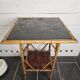 table en bois style bambou avec décor asiatique