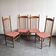 Set of 4 vintage 1980s "Racine" chairs for Roche-Bobois