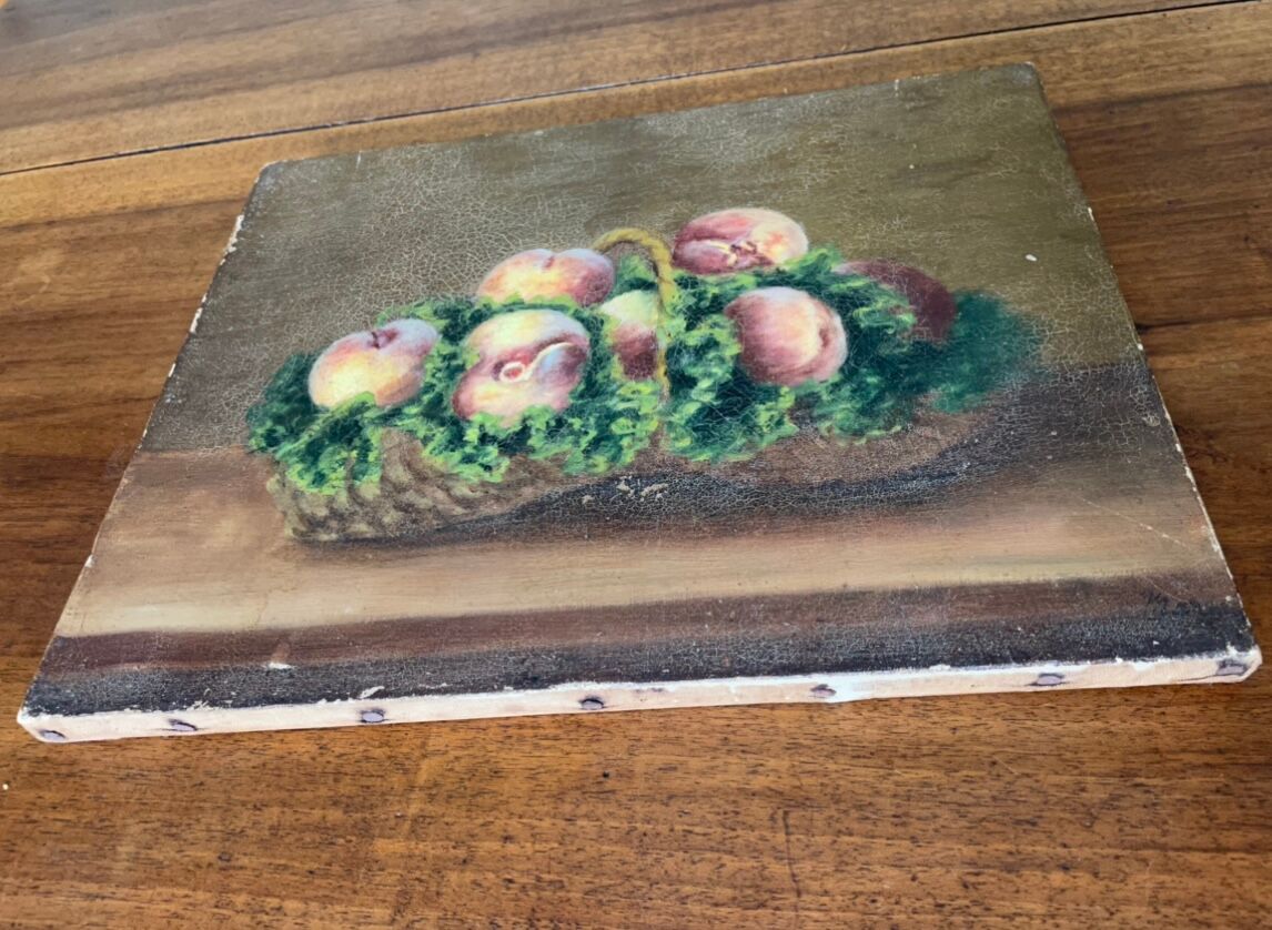 Old still life painting