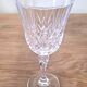 6 verres à vin en cristal