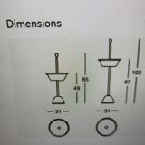 Black “Servofumo” ashtray by Zanotta Achille and Pier Castiglioni 1960 Italy Vintage