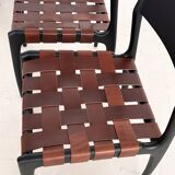 Piero Palange Werther Toffoloni Mod. 993 Dining Chairs for Montina 1960 Set of 6