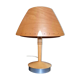 Scandinavian style table lamp designed and manufactured by Lucid France for Hilton Hotel