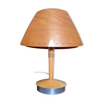 Scandinavian style table lamp designed and manufactured by Lucid France for Hilton Hotel