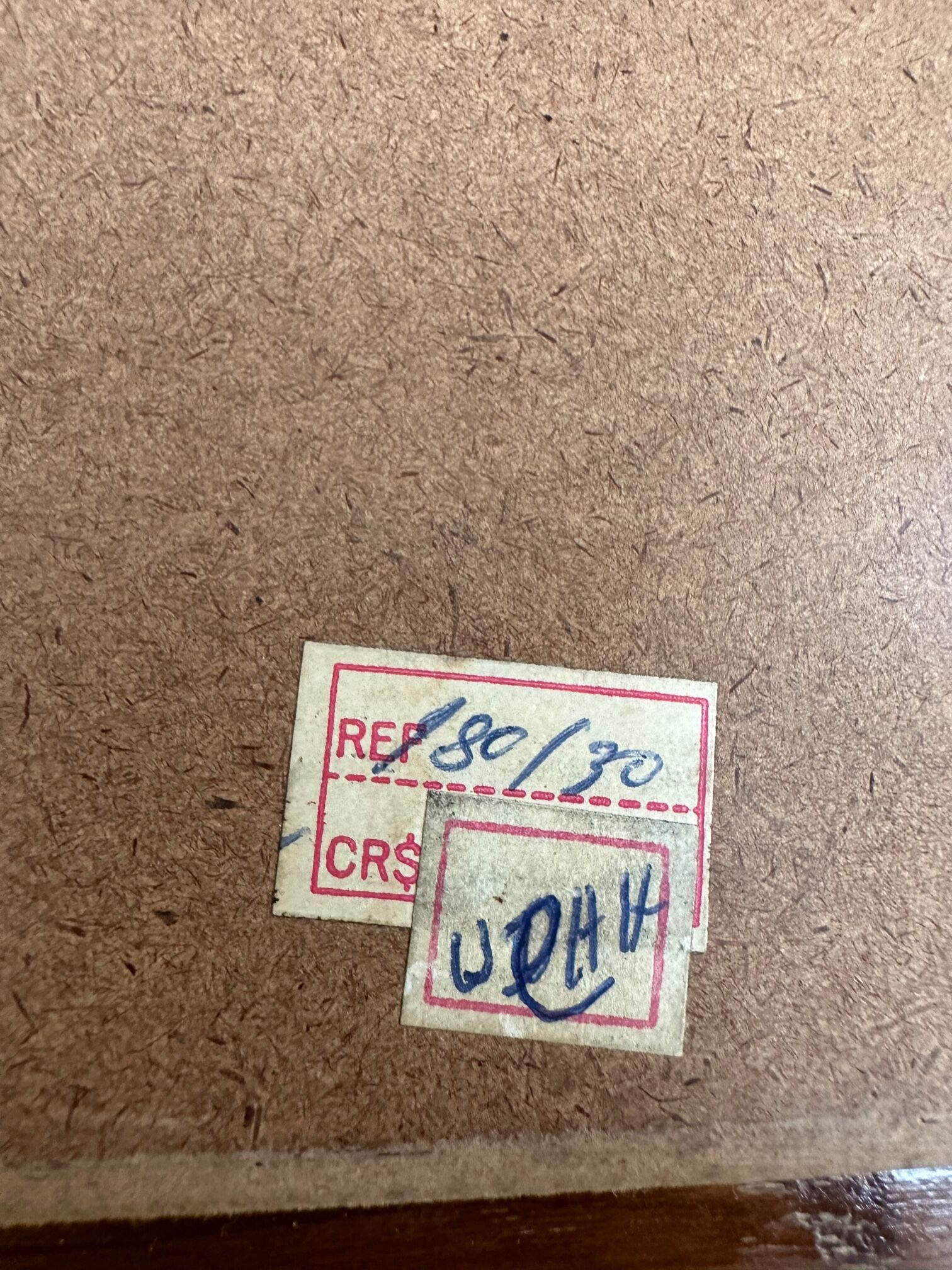 Inlaid top in exotic wood and butterfly wing decorations