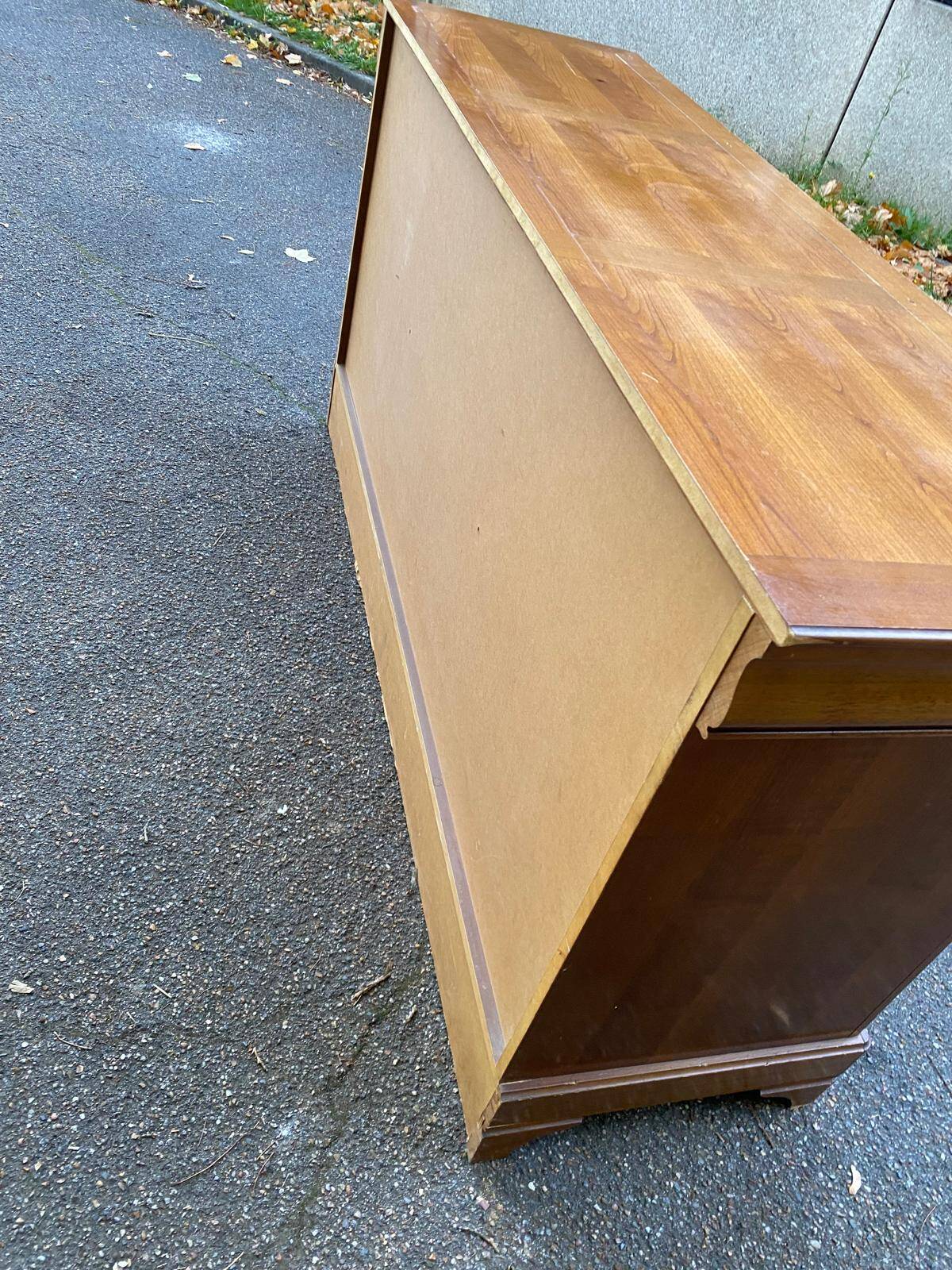 Louis Philippe style wooden sideboard from the 20th century, 190cm